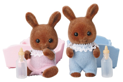 Sylvanian Families Brown Rabbit Baby